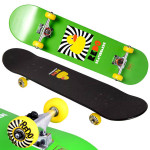 Drevený skateboard do 100 kg – zelený